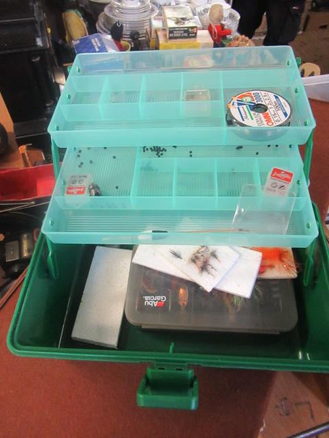 SNOWBEE FISHING CASE AND CONTENTS Image