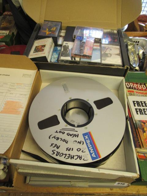 QUANTITY OF STUDIO MASTERING TAPES ETC Image