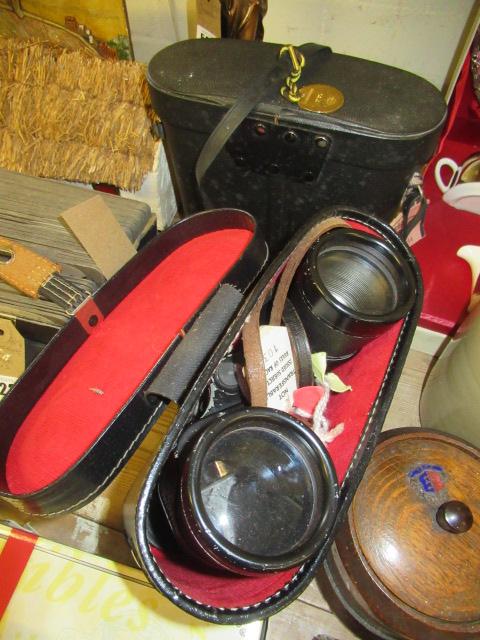 TWO PAIRS OF BINOCULARS Image