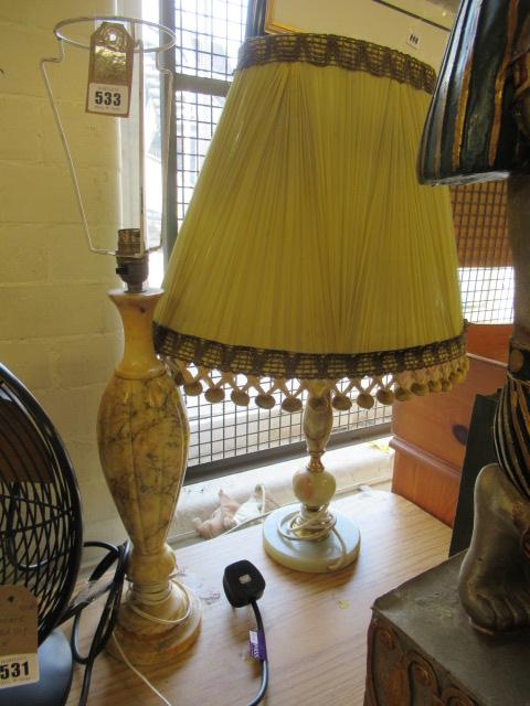 TWO TABLE LAMPS Image