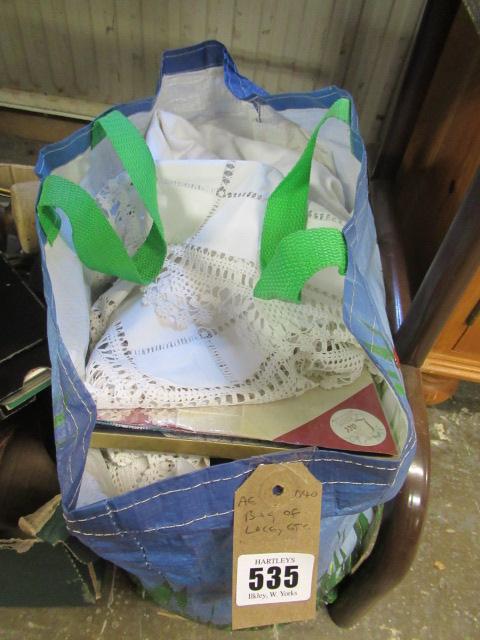 BAG OF LACE ETC Image