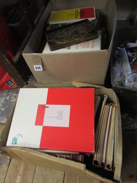 TWO BOXES OF BOOKS Image