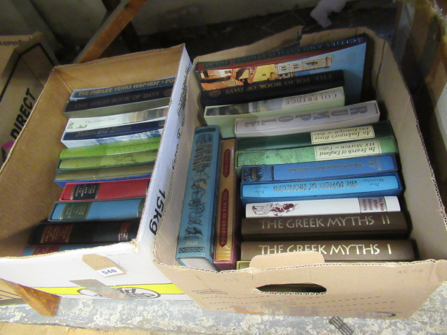 TWO BOXES OF FOLIO SOCIETY BOOKS Image