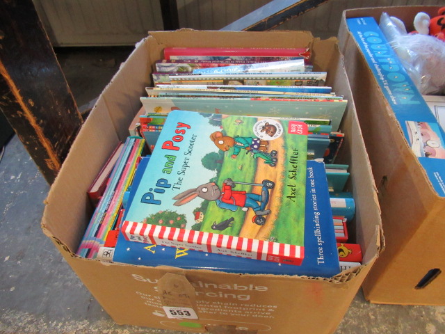BOX OF CHILDRENS BOOKS Image
