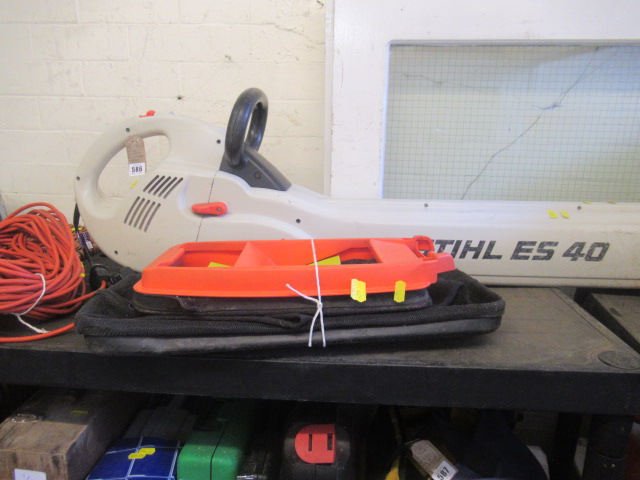 STIHL GARDEN BLOWER AND BAG WITH CABLE Image