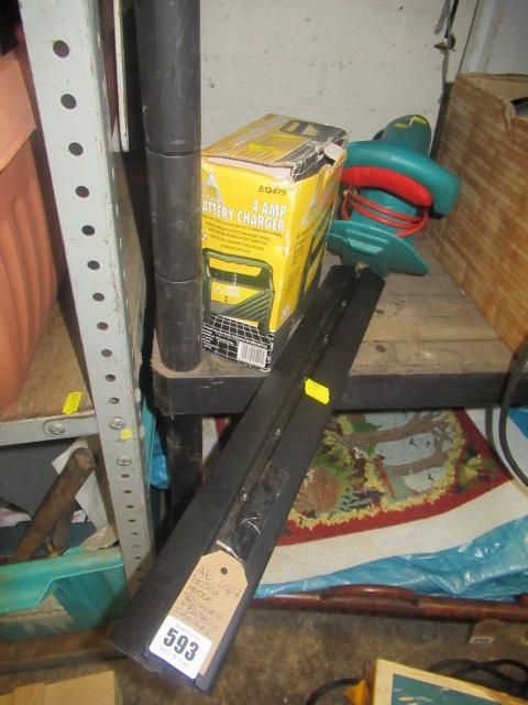 BOSCH HEDGE TRIMMER AND CHARGER Image