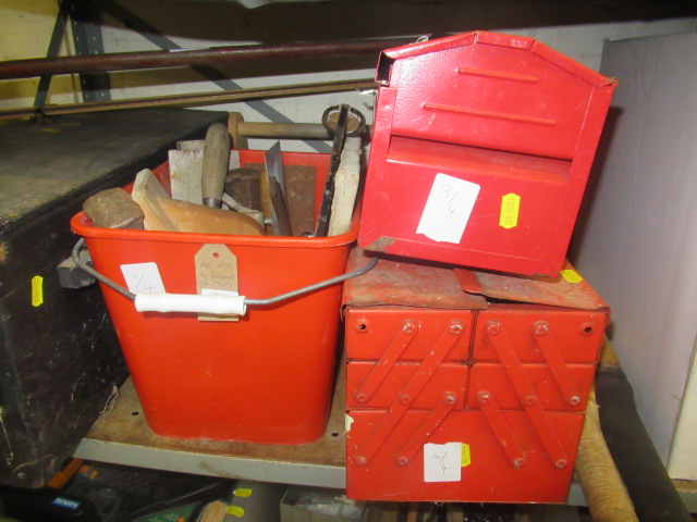 FOUR BOXES OF TOOLS Image