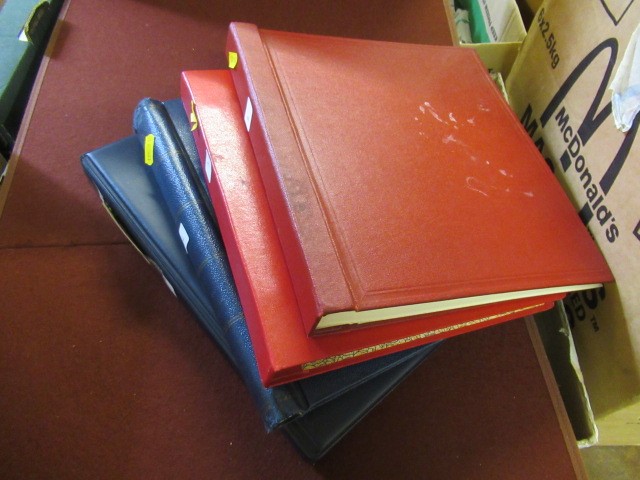 FOUR GB STAMP ALBUMS Image
