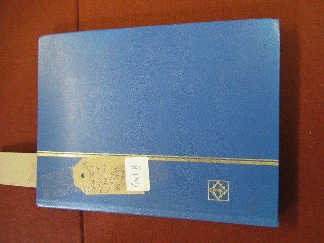 SMALL BLUE ALBUM OF VICTORIAN AND LATER BRITISH STAMPS Image