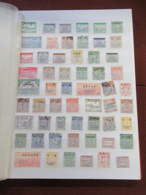 WELL FILLED ALBUM OF MAINLY CHINESE STAMPS Image