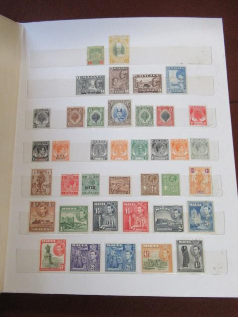ALBUM OF GB AND COMMONWEALTH MOUNTED MINT STAMPS Image