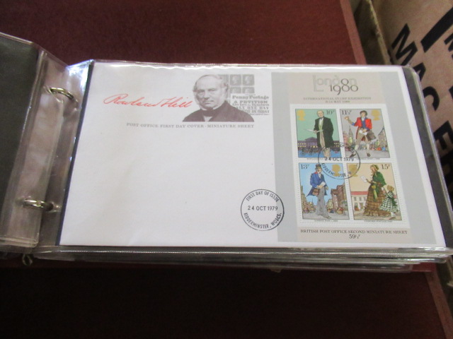 FOLDER OF DECIMAL FIRST DAY COVERS Image