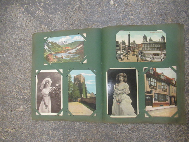 EDWARDIAN ALBUM OF POSTCARDS Image