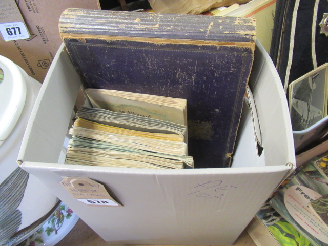 BOX OF CIGARETTE CARDS Image