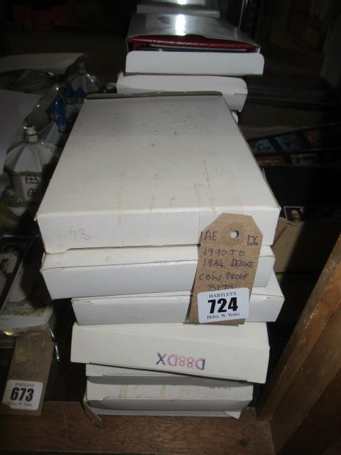 1984-1990 DELUXE COIN PROOF SETS Image