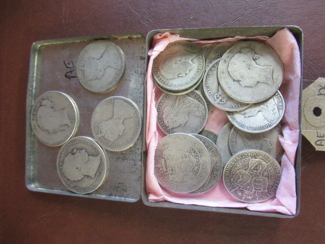 TIN OF WILLIAM IV AND LATER SILVER COINS Image