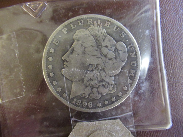 USA 1896 SILVER DOLLAR Image