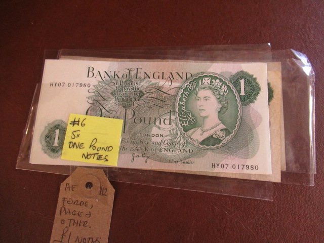 FORDE PAGE AND OTHER £1 NOTES Image