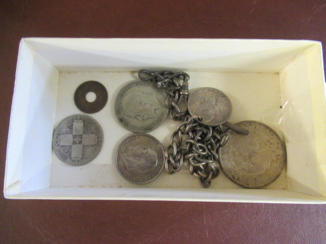 1921 US SILVER DOLLAR AND OTHER SILVER COINAGE ETC Image