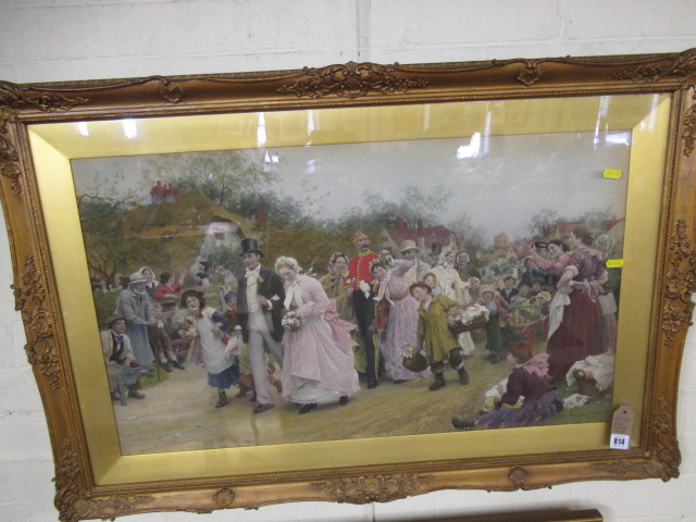 GILT FRAMED PICTURE Image