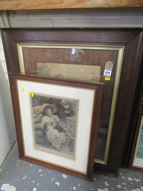 FOUR ANTIQUE PRINTS Image