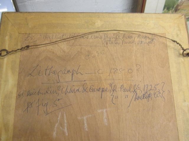 JAPANESE ETCHING AND AND A PRINT Image