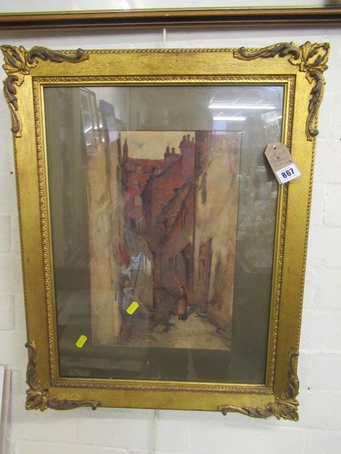 GILT FRAMED PICTURE Image