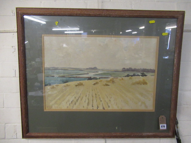 EXPANSIVE WATERCOLOUR SIGNED Image