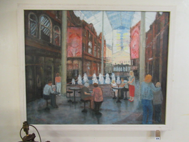 MIXED MEDIA PAINTING SIGNED GORE Image