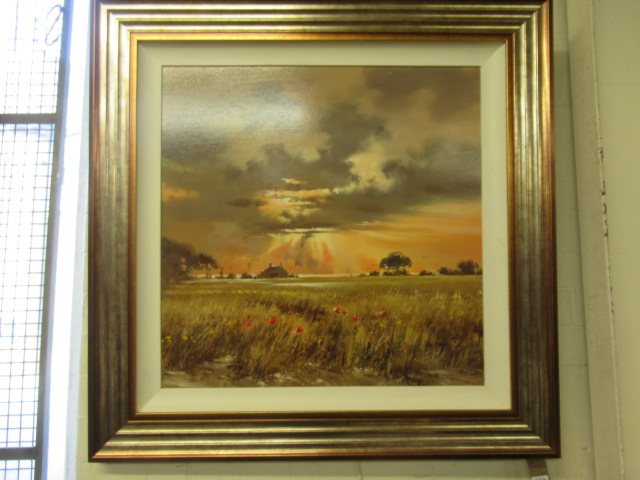 OIL ON BOARD LANDSCAPE Image