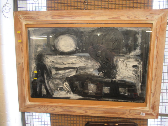 LARGE ABSTRACT PAINTING Image