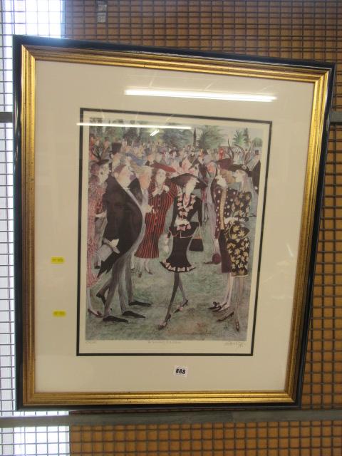 PRINT ENTITLED THE INCREDIBLY RICH WOMAN Image