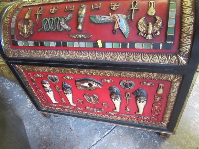 EGYPTIAN DECORATED CHEST Image