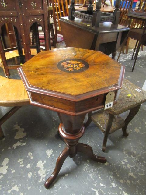 OCTAGONAL WORK TABLE Image