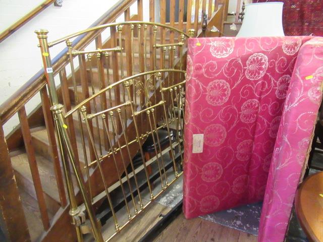 BRASS BED FRAME AND BASE Image