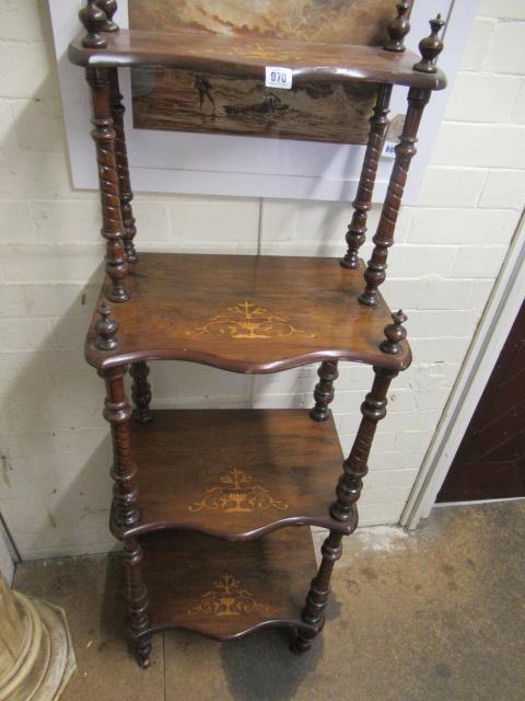 INLAID WOODEN STAND Image