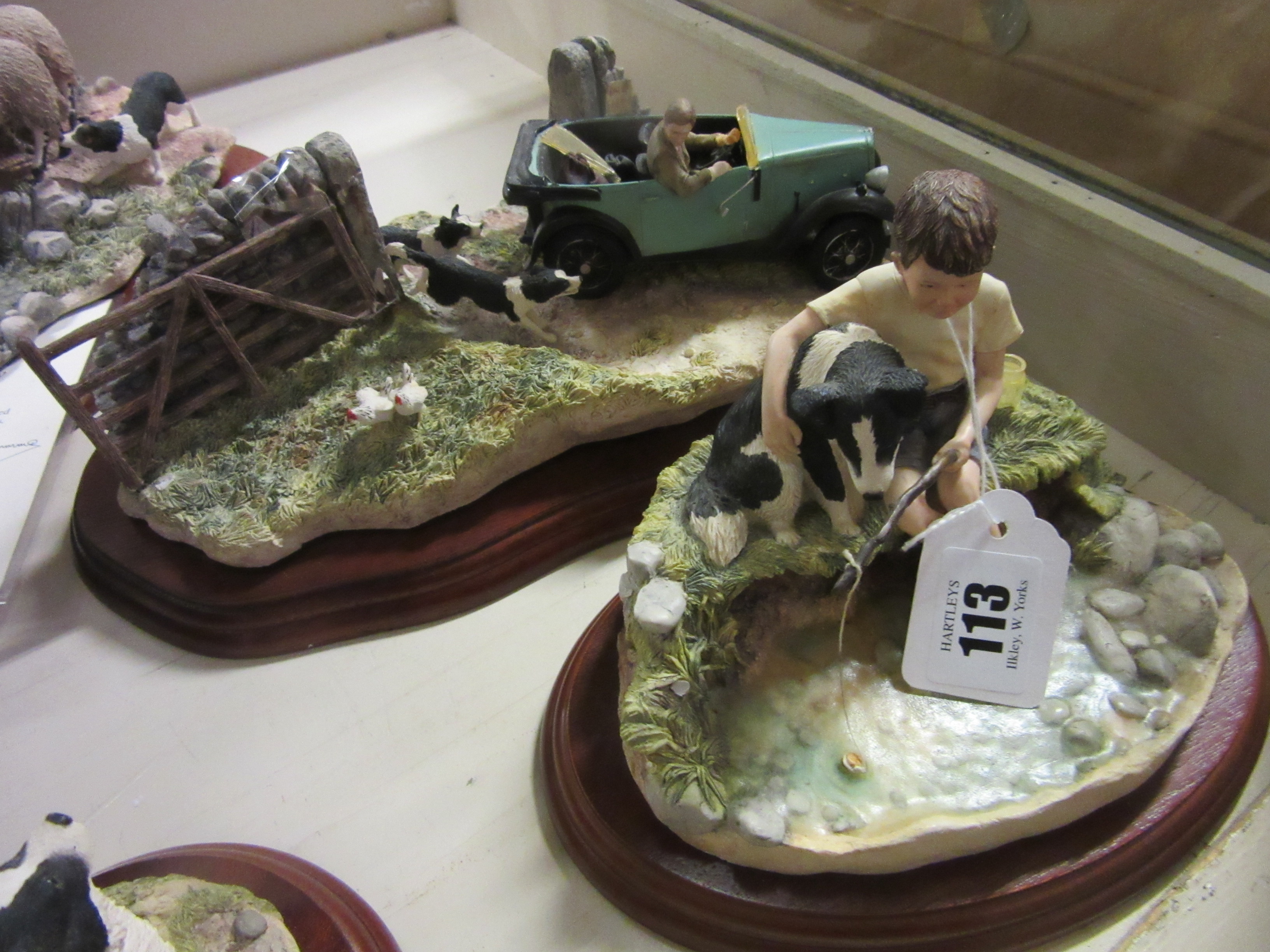 Two border fine arts models | Hartleys Auctioneers & Valuers