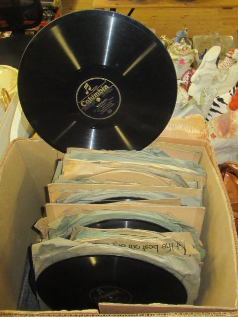 Box of 78 rpm records | Hartleys Auctioneers & Valuers