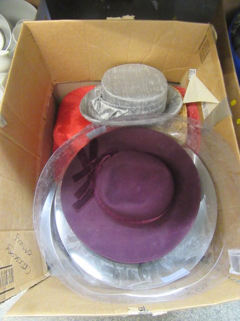 BOX OF LADY'S HATS Image