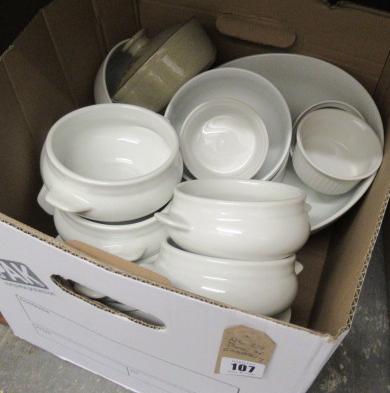 BOX OF POTTERY Image