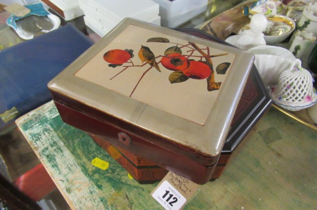 TWO BOXES     FRAMED BUTTERFLY AND ANOTHER Image