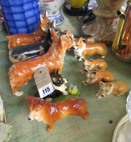 QUANTITY OF CORGI MODELS  ONE ROYAL DOULTON Image