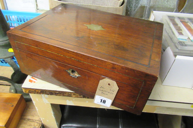 MAHOGANY WORK BOX Image