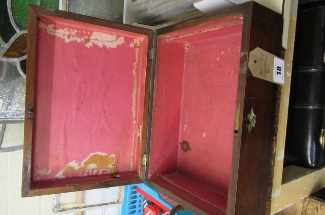 MAHOGANY WORK BOX Image