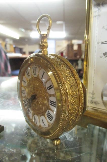 THREE CARRIAGE CLOCKS Image