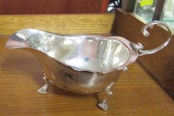SILVER SAUCE BOAT  Image