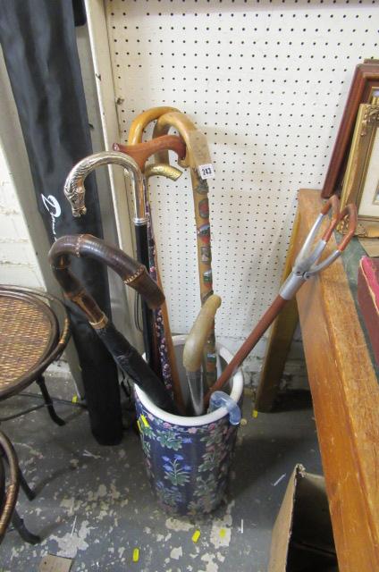 STICK STAND AND STICKS ETC Image