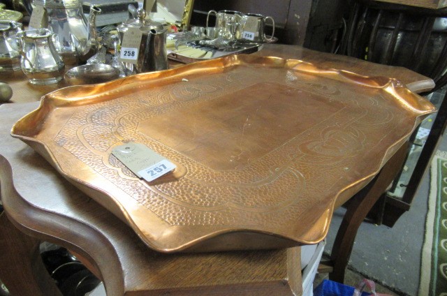 ARTS AND CRAFTS COPPER TRAY Image