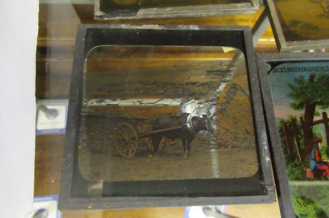 MAGIC LANTERN GLASS SLIDES Image
