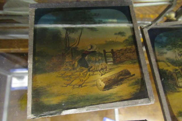 MAGIC LANTERN GLASS SLIDES Image